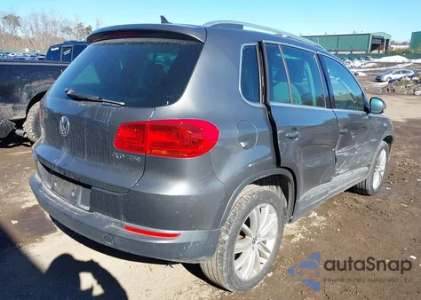 2012 Volkswagen Tiguan Se z USA, uszkodzony, nr VIN WVGAV7AX1CW005411